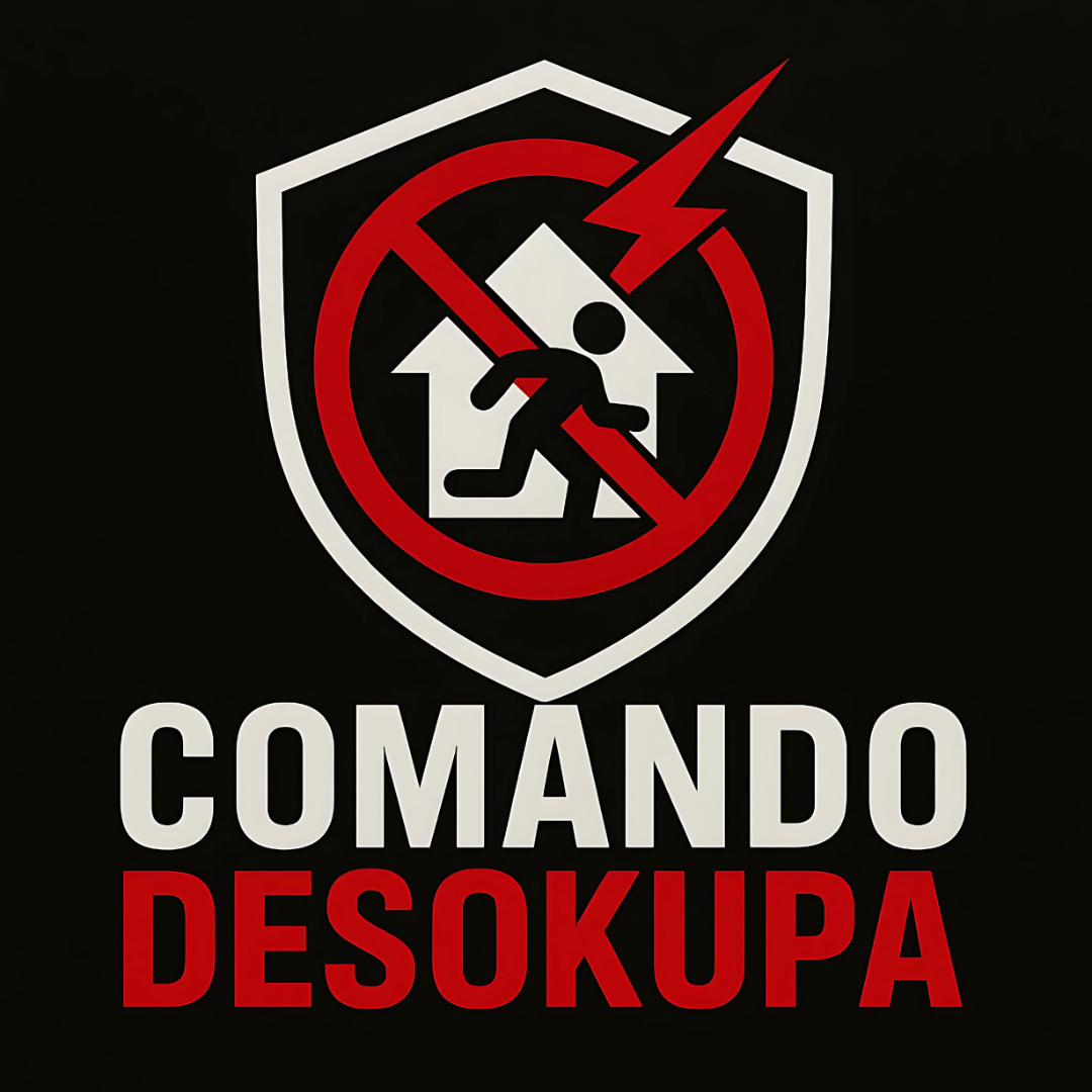 Comando Desokupa logo fondo negro