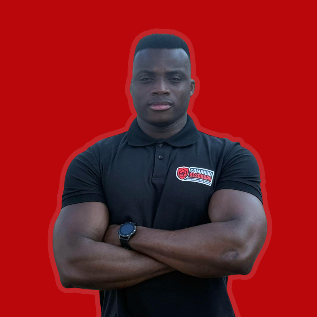 comando desokupa jefe de seguridad