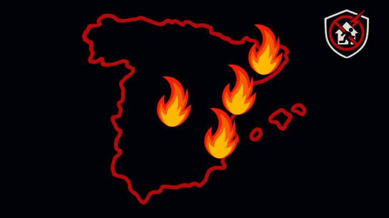 mapa zona calientes para inversores